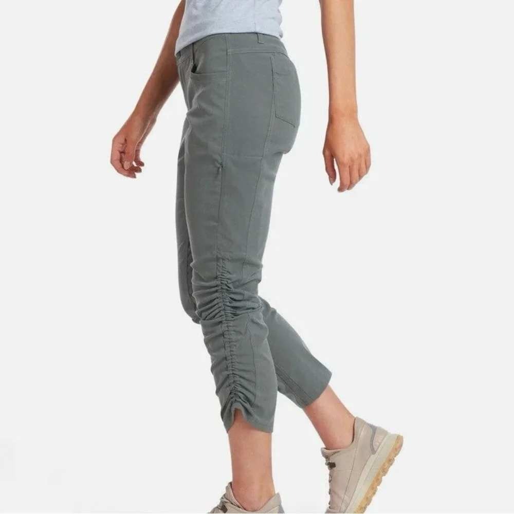 Kuhl Trekr Pants Gray Women Size 6 Regular Capri Convertible Hiking Outdoors - Picture 3 of 16